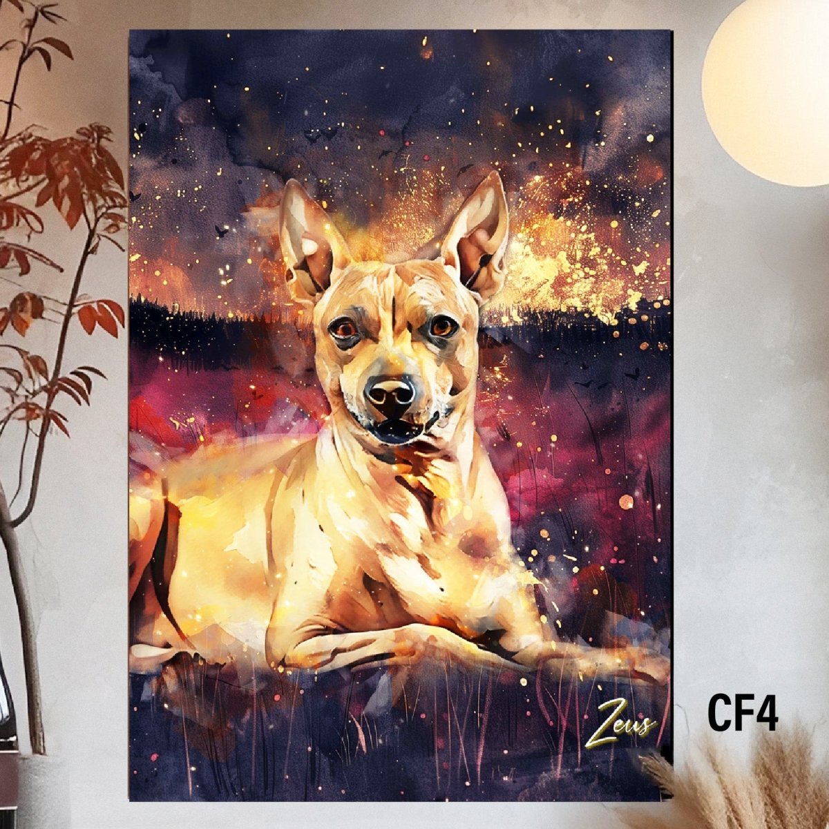 Pet Portrait Wall Art - The Celestial - PAWSS