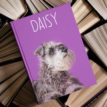 Load image into Gallery viewer, Custom Pet Art Hardcover Journal (TJ)