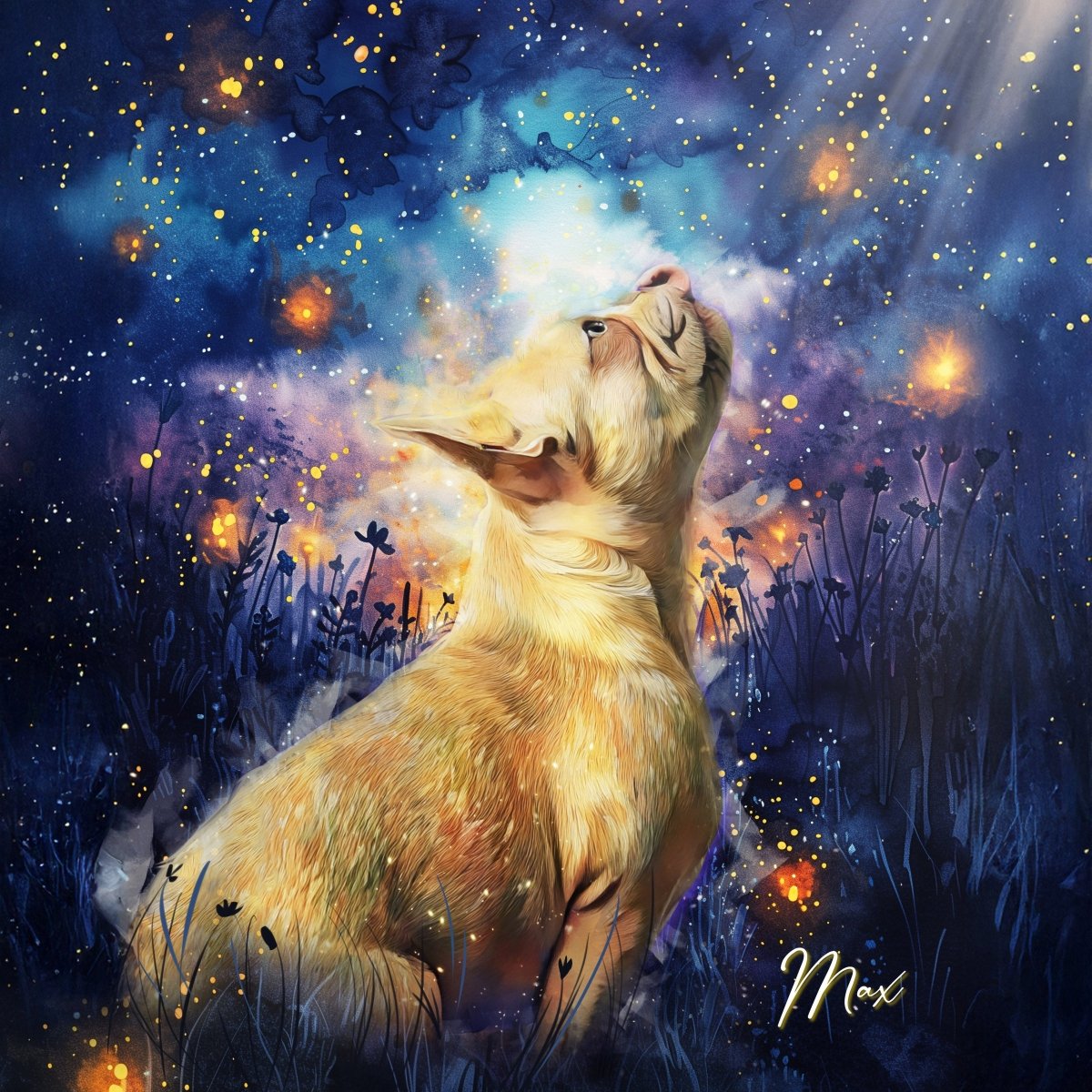 Pet Portrait Wall Art - The Celestial - PAWSS