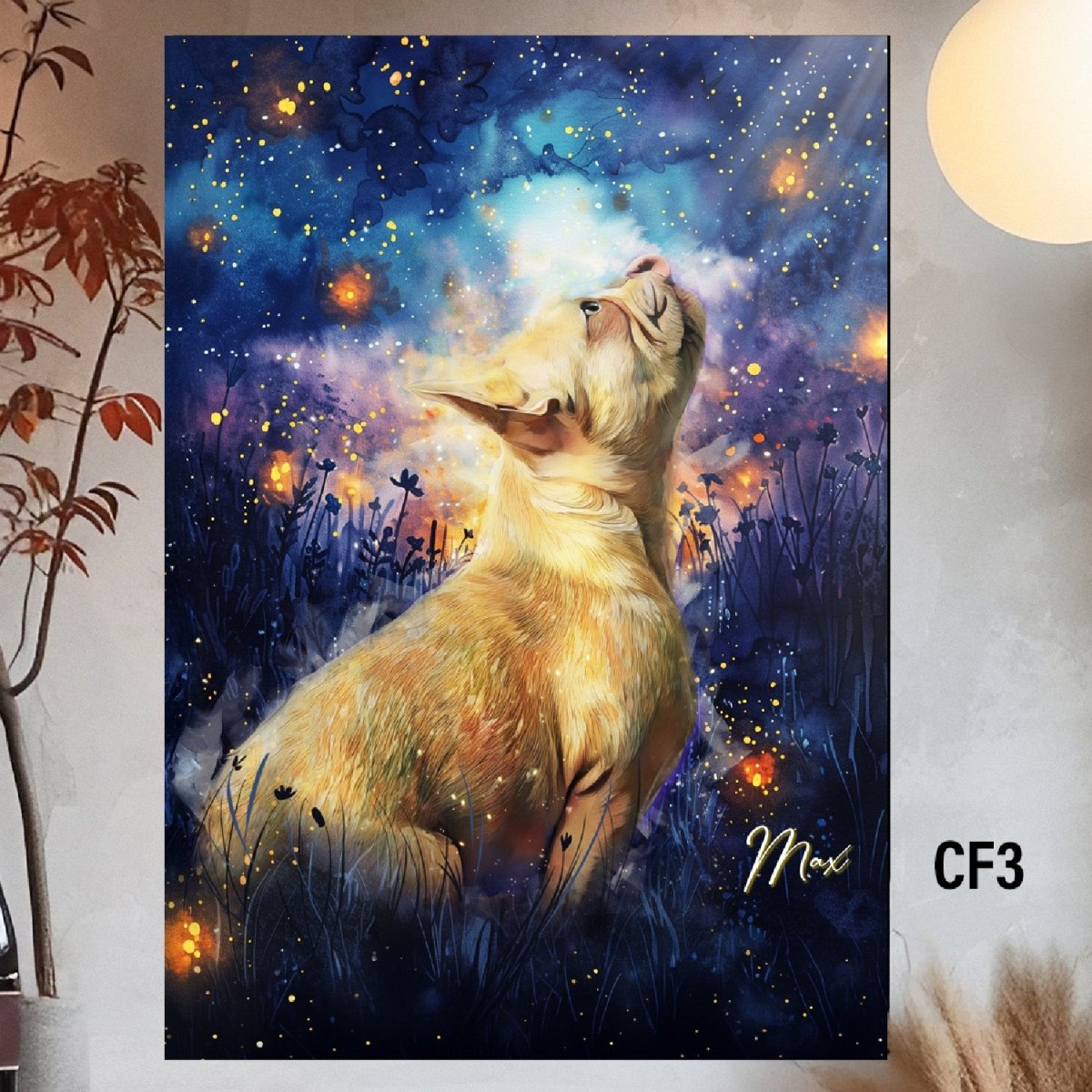 Pet Portrait Wall Art - The Celestial - PAWSS