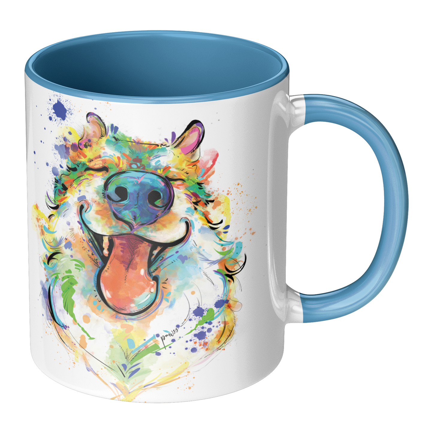 Cutie_Nose_Alaskan_Malamute_Accent_Mug_Blue_Accent_RH_Main_Mockup.png