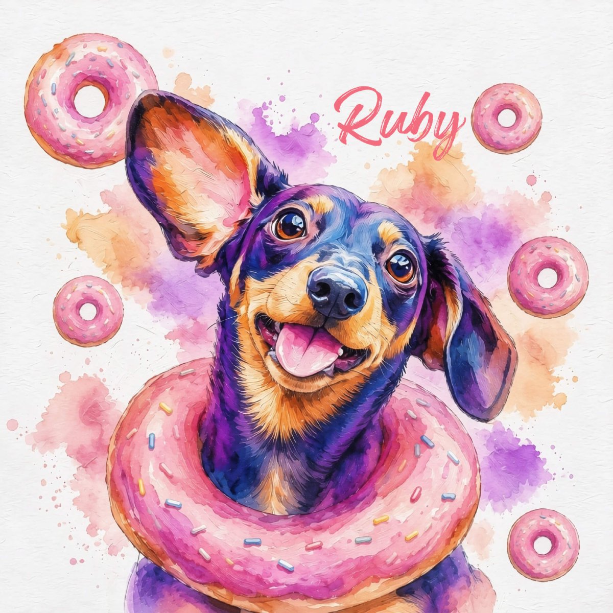 Foodie Fruitie - Turn Your Pet’s Favorite Treat Into Custom Pet Portrait! - PAWSS