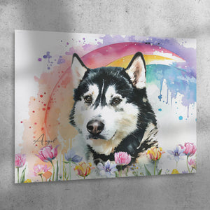 Fur-ever Memories Watercolor Pet Portrait