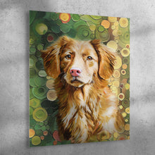 Load image into Gallery viewer, Oil Painting Floral Style Custom Pet Portrait