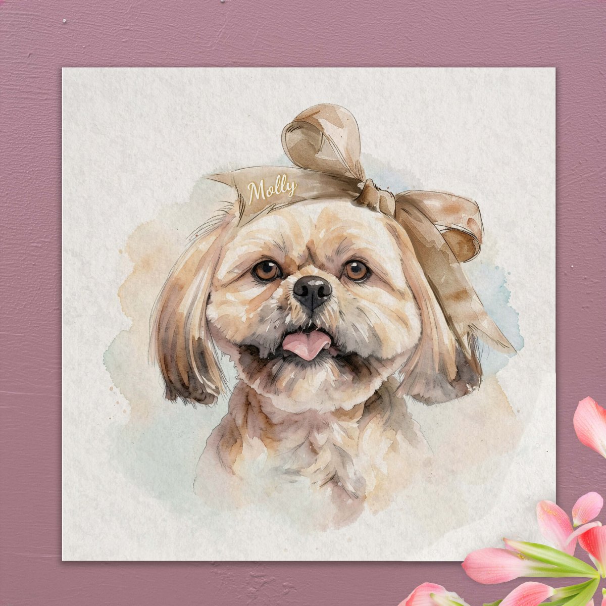 Custom Portrait Wall Art - 