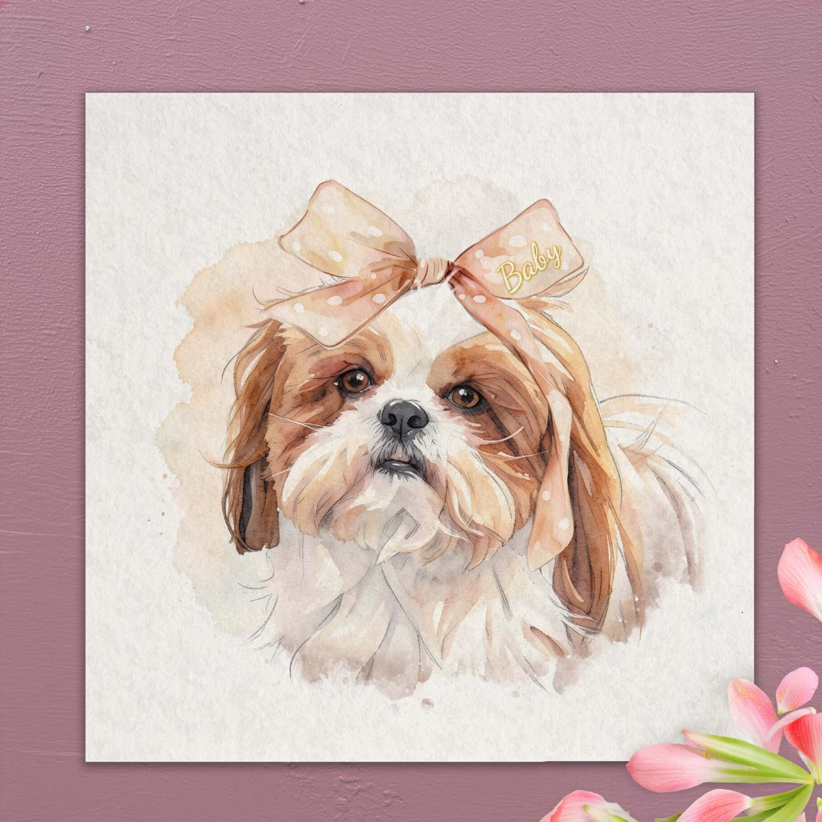 Custom Portrait Wall Art - 