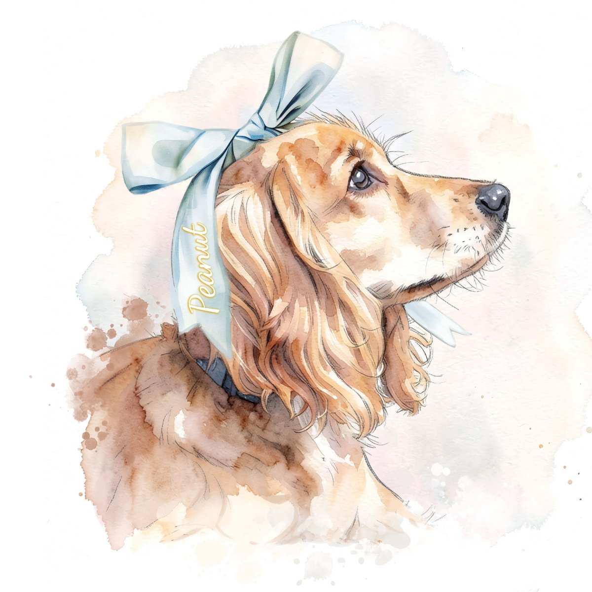Custom Portrait Wall Art - "My Little Gift" - PAWSS