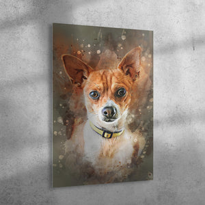 Watercolor Pet Portrait