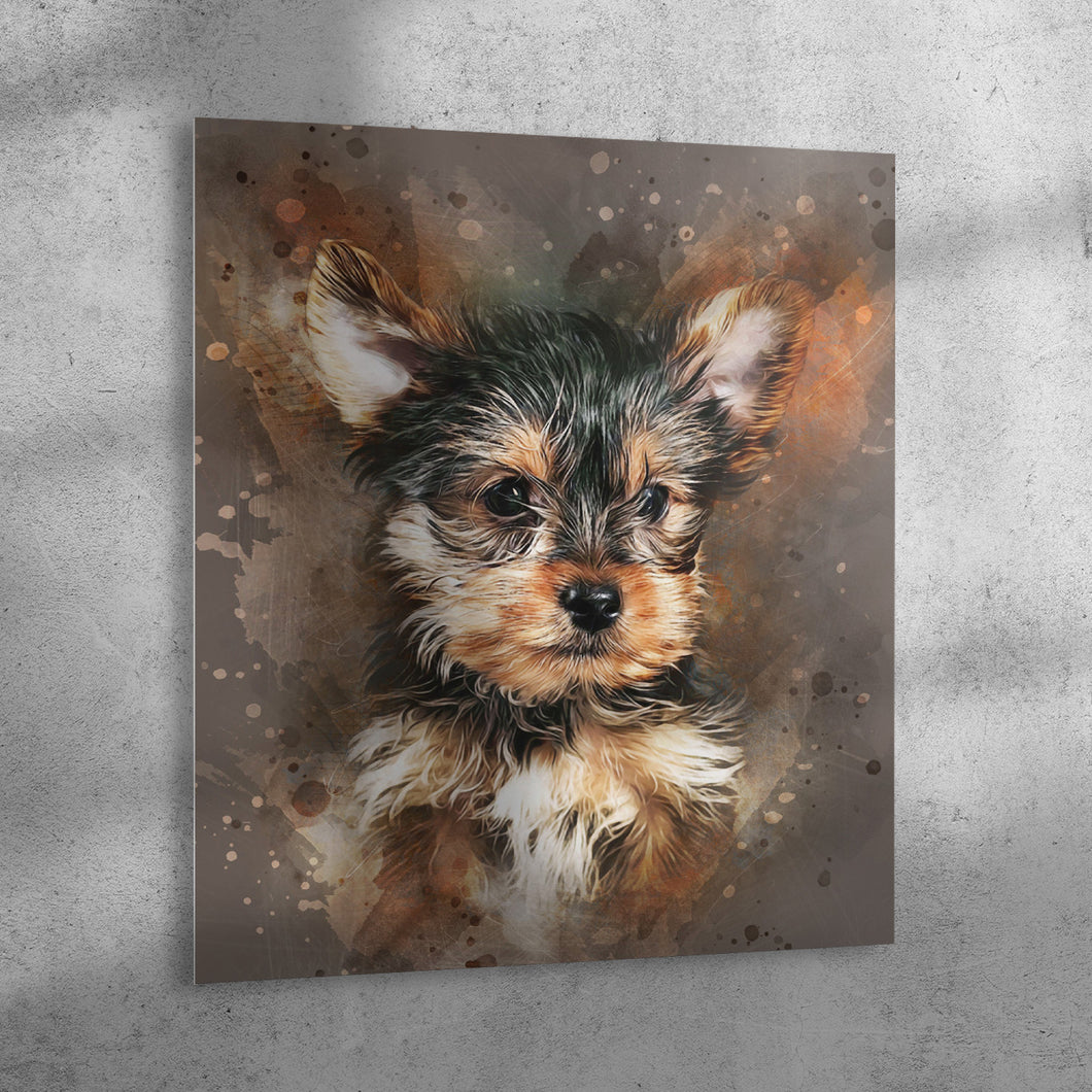 Watercolor Pet Portrait