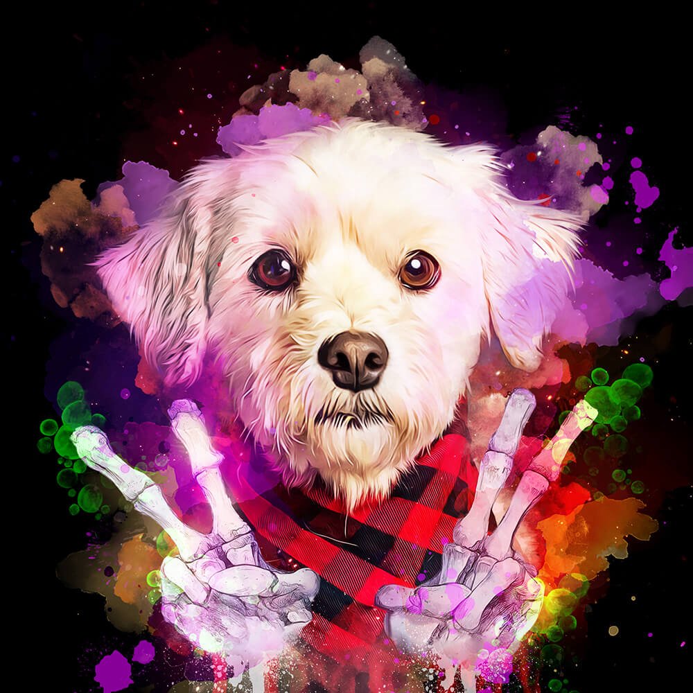 Custom Pet Portrait - Halloween 2025