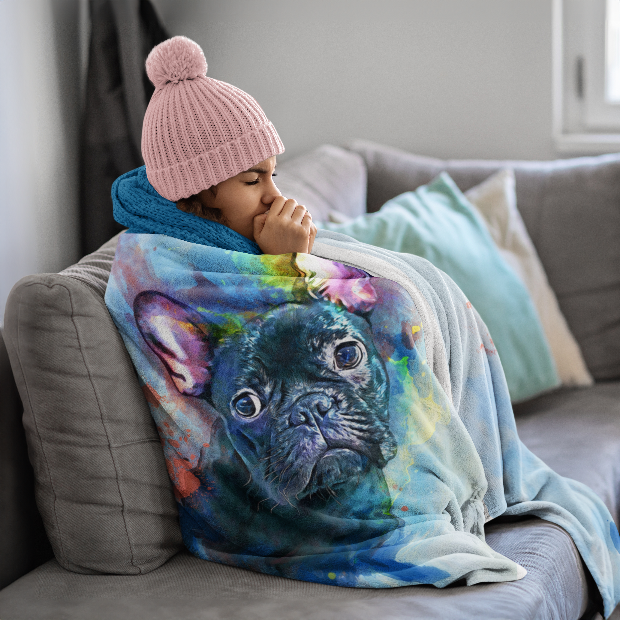 Custom Pet Design Blanket (TB)