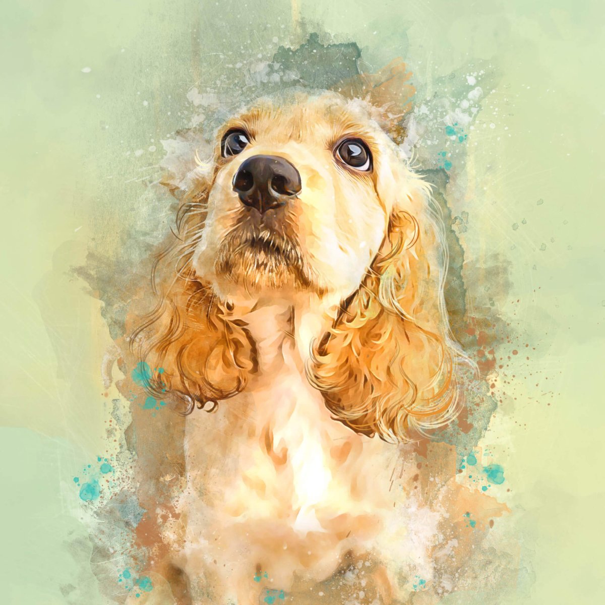 Pet Portrait Wall Art - PAWSS