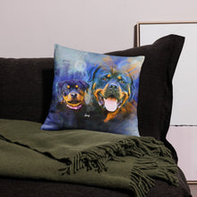Load image into Gallery viewer, Watercolor Pet Art  Pillow Printing (PP)