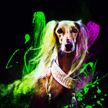 Load image into Gallery viewer, Watercolor Pet Art - Aesthetic Neon (AN)