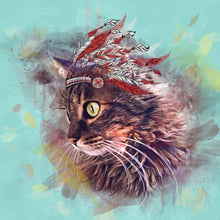 Load image into Gallery viewer, Watercolor Pet Art - Bohemian (BS)