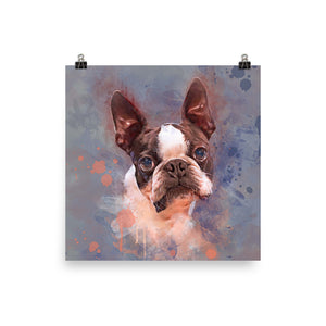 Watercolor Pet Poster Printing (PPO)