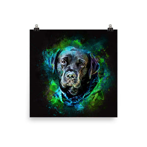 Watercolor Pet Poster Printing (PPO)