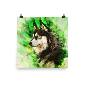 Watercolor Pet Poster Printing (PPO)