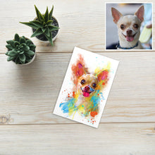 Load image into Gallery viewer, Super Deal - Watercolor Pet Art Printing (PC)