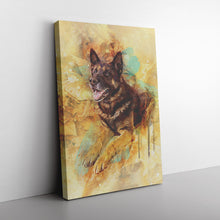 Load image into Gallery viewer, Watercolor Pet Canvas (Rectangle) Printing (TR)