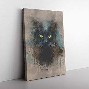 Watercolor Pet Canvas (Rectangle) Printing (TR)
