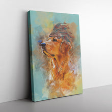Load image into Gallery viewer, Watercolor Pet Canvas (Rectangle) Printing (TR)