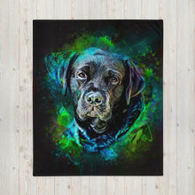 Load image into Gallery viewer, Watercolor Pet Blanket Printing (PB)