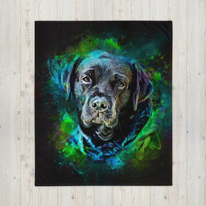 Watercolor Pet Blanket Printing (PB)