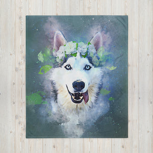 Watercolor Pet Blanket Printing (PB)