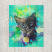 Load image into Gallery viewer, Watercolor Pet Blanket Printing (PB)